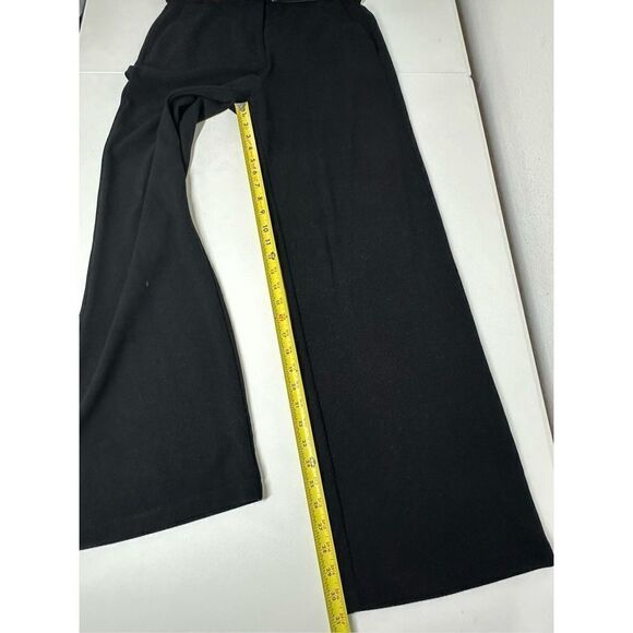 Comma, Black Straight Leg Viscose Blend Women’s Pants Trousers Belted Size 8 EUC - Picture 7 of 16